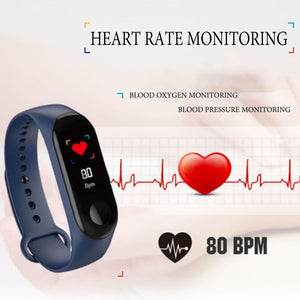 Sport M3 Pro Smart Watch Smart Band for Women Men Blood Pressure Monitor Smart Wristband Smartwatch Bracelet M3Pro Wristband