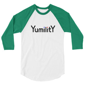YumilitY - Unisex 3/4 sleeve raglan shirt